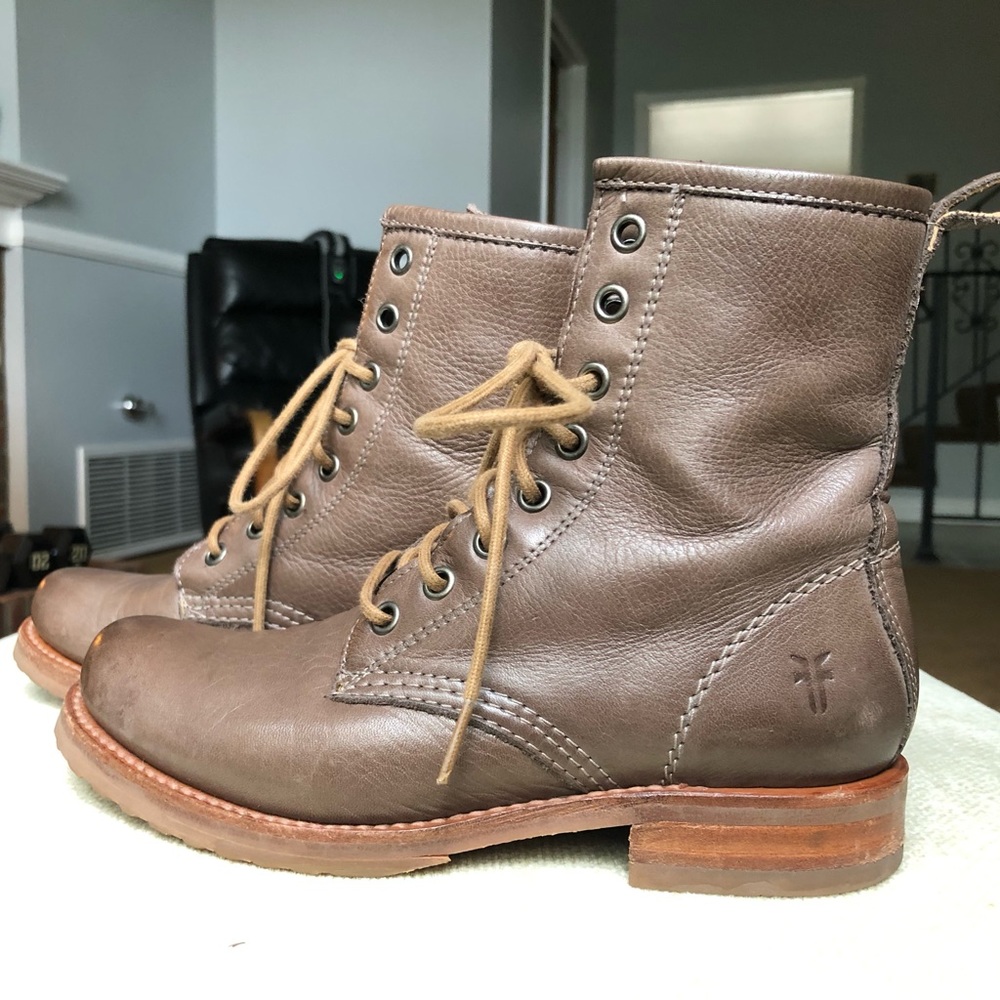 Frye Lace Up Boots